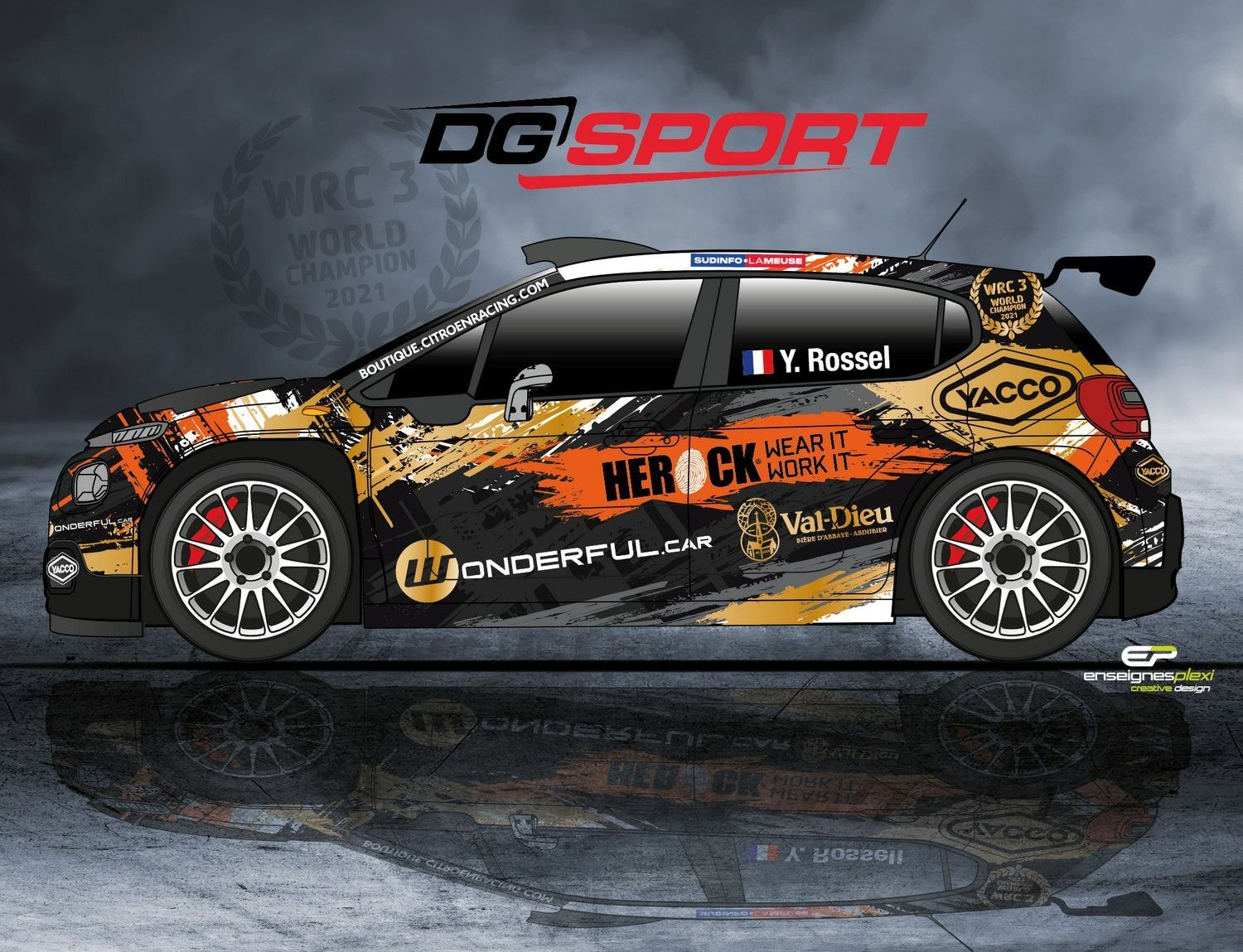 Spa Rally Le Champion Du Monde WRC3 Yohan Rossel En Sera
