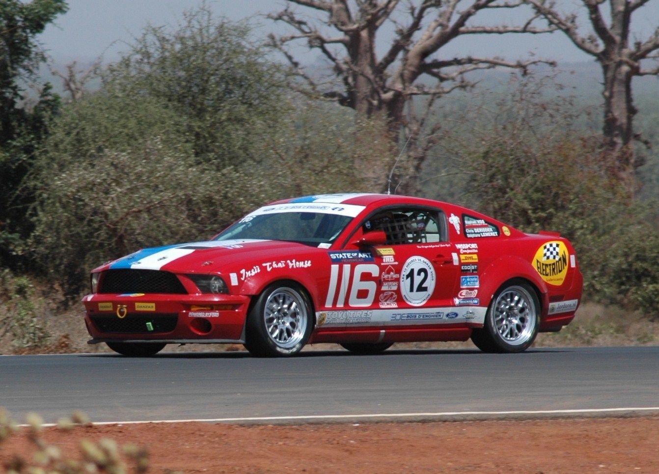 12 Heures de Dakar victoire de la Mustang VDS de van der Straten et