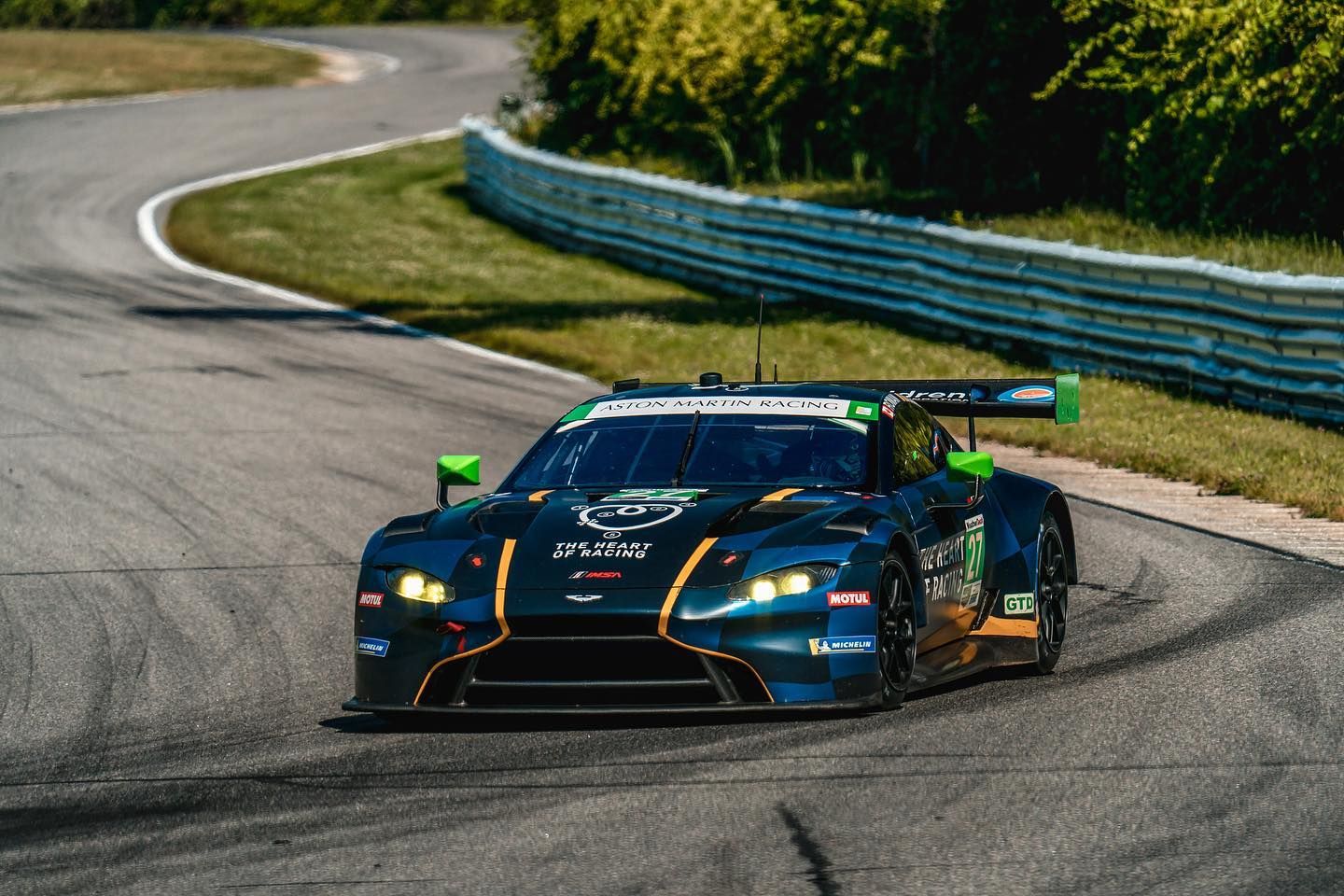 IMSA Lime Rock Maxime Martin en deuxième ligne en GTD