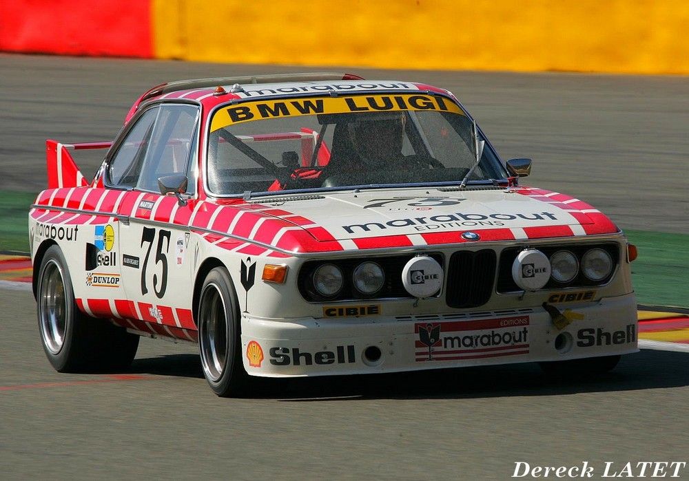 Nivelles GP Revival Willy Braillard en BMW 3.0 CSL