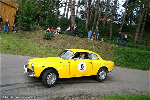 Belle victoire de Filip De Munck et de son Alfa Romeo Giulietta Sprint au terme des 12 Heures de Huy ? Photo Juha Bos