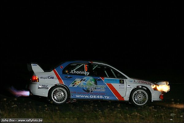 Parmi les engagés de l'Haspengouw, on pointe Stéphane Lhonnay, qui continue de croire au potentiel de la Lancer Evo9... Photo Juha Bos