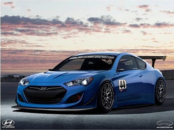 La Hyundai Genesis Coupé GT3 montera-t-elle bientôt en piste ? La société Austech Motorsport fait en tout cas le maximum...
