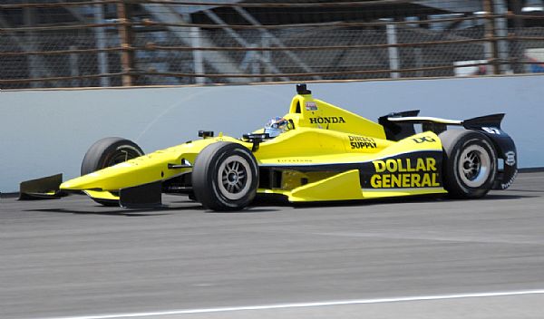 Le jeune Américain Josef Newgarden continue d'impressionner à Indy 500, signant une fois encore le meilleur chrono... Photo www.indianapolismotorspeedway.com