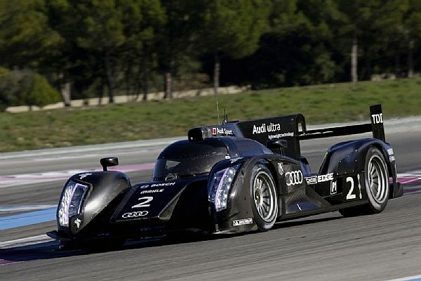 Quatre Audi, dont deux utilisant le système Hybrid Drive, seront engagées au Mans... et à Spa ? Photo Audi Sport