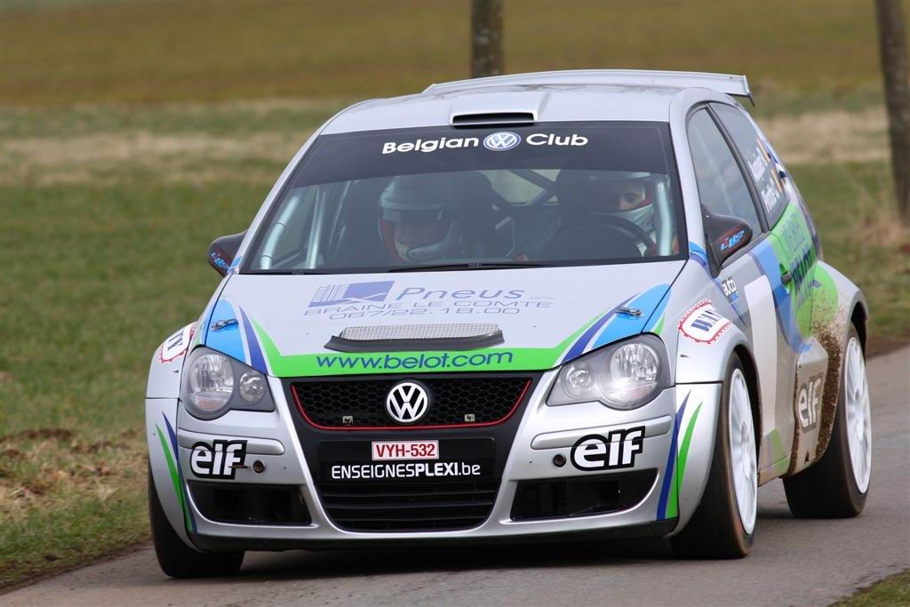 6 rallyes pour Raphaël Auquier avec la VW Polo S2000