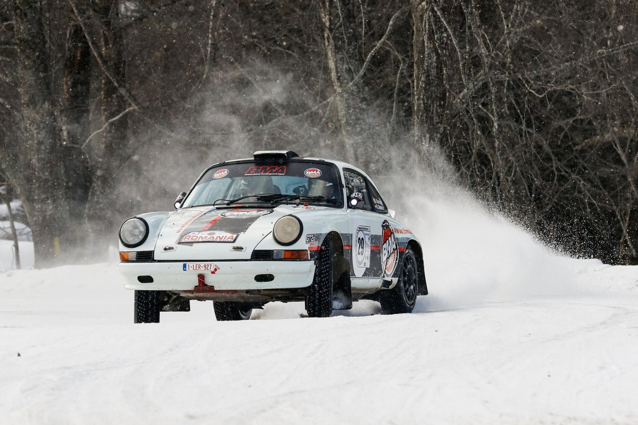 Romania Historic Winter Rally : les - nombreux - Belges au départ...